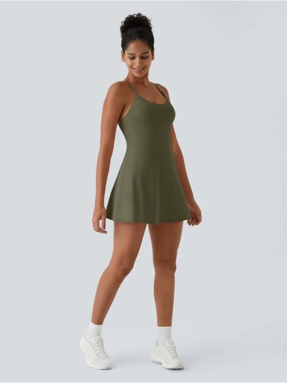 Halara Active Dress with Built-In Shorts - Picture 2 of 7